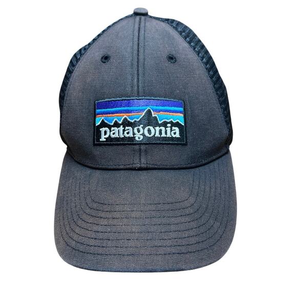 Patagonia Unisex P-6 Logo Trucker Adjustable Hat One Size Fits All Forge Gray - Picture 1 of 6